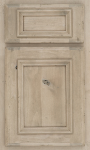 Finish: White Sands on Alder <br>
Door Style: Charleston Door<br>
Drawer Front: Matching Five Piece Charleston