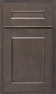 Finish: Silas with Graphite Highlight on Maple <br>
Door Style: Landes Door <br>
Drawer Front: Matching Five Piece Landes