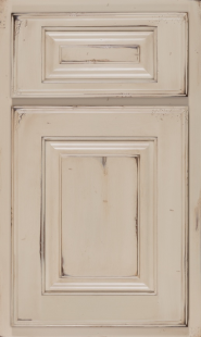 Finish: Beige - Olde World on Maple <br>
Door Style: Oxford Raised Door <br>
Drawer Front: Matching Five Piece Oxford Raised