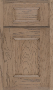 Finish: Clay on Red Oak <br>
Door Style: Statesville Door <br>
Drawer Front: Matching Five Piece Statesville - Clay