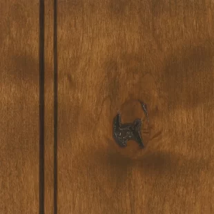 Finish: Walnut stain on Rustic Alder with Graphite Highlight Walnut- Rustic Alder w/Graphite Highlight